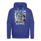 Shut up hippie Men’s Premium Hoodie - royal blue