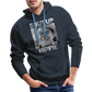 Shut up hippie Men’s Premium Hoodie - navy