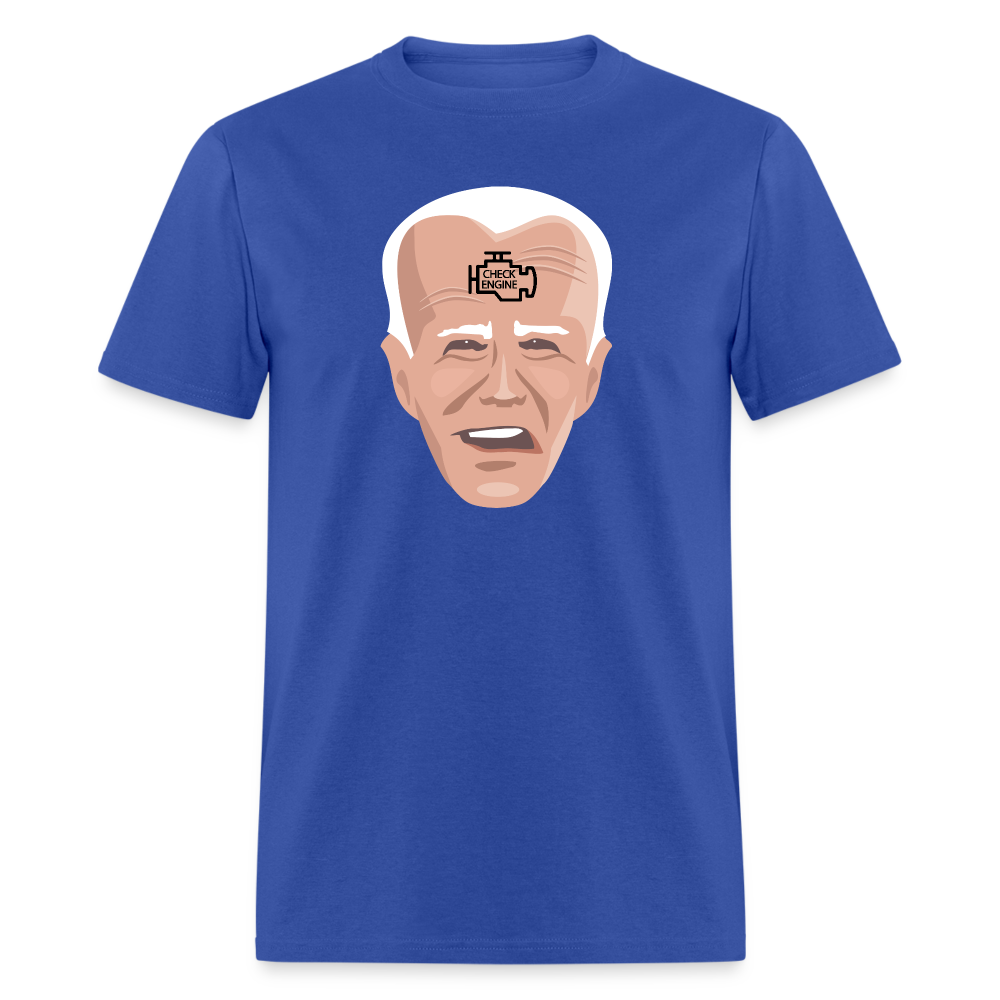 Biden Check Engine Classic T-Shirt - royal blue