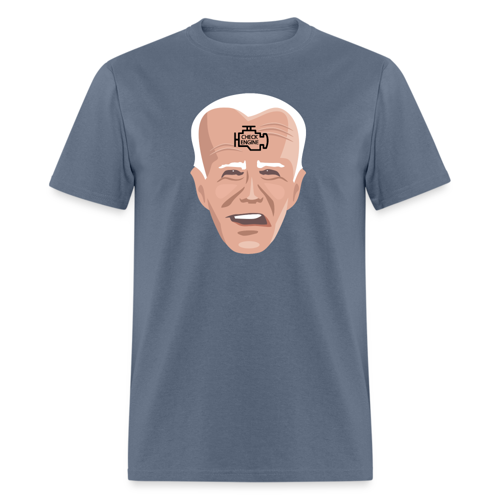 Biden Check Engine Classic T-Shirt - denim