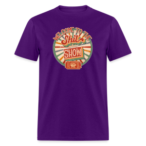 Retro Design -  Welcome to the Shit Show Classic T-Shirt - purple