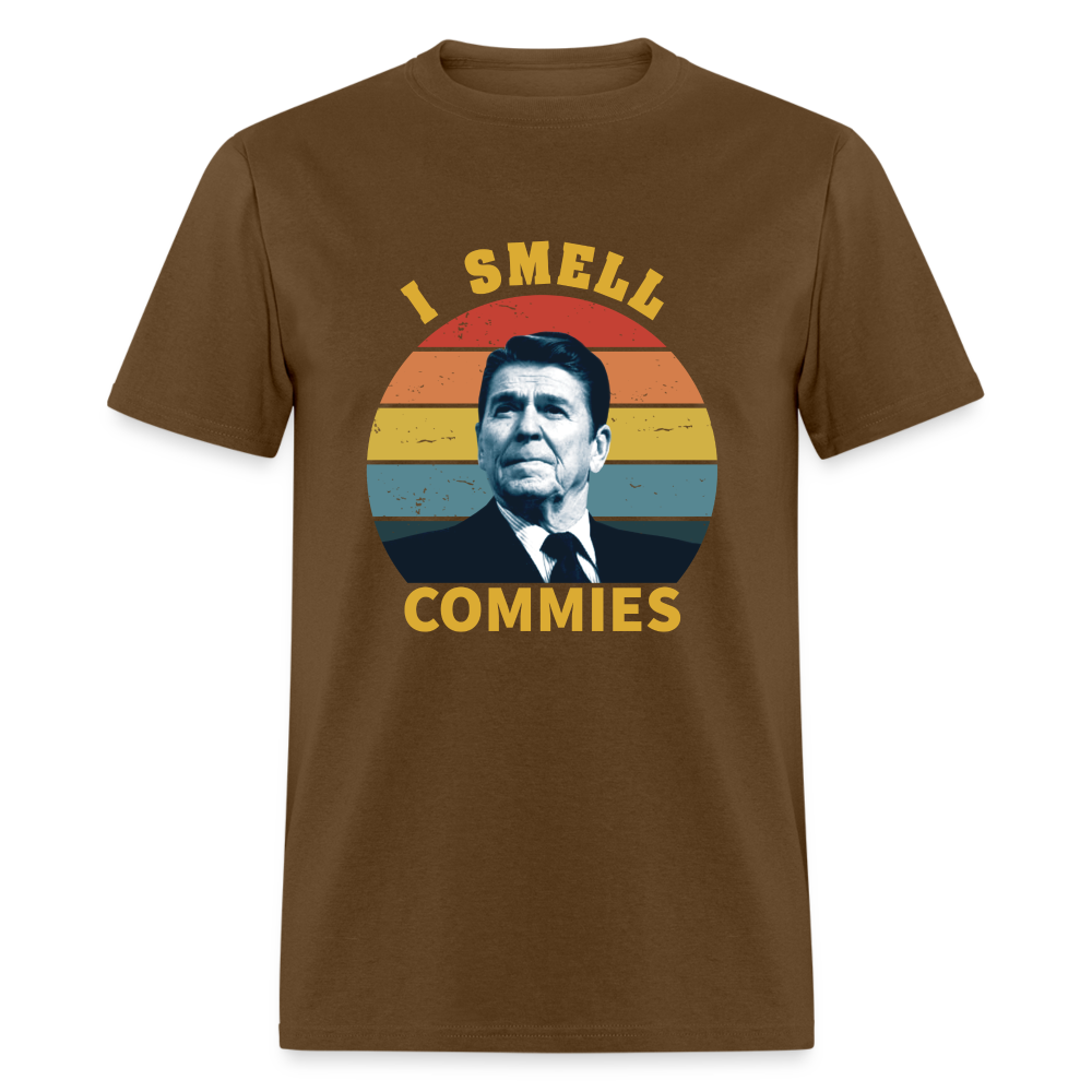 I Smell Commies Classic T-Shirt - brown