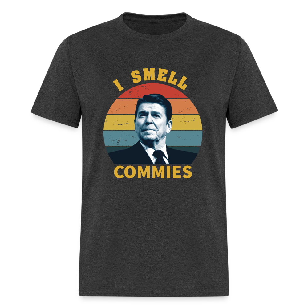 I Smell Commies Classic T-Shirt - heather black