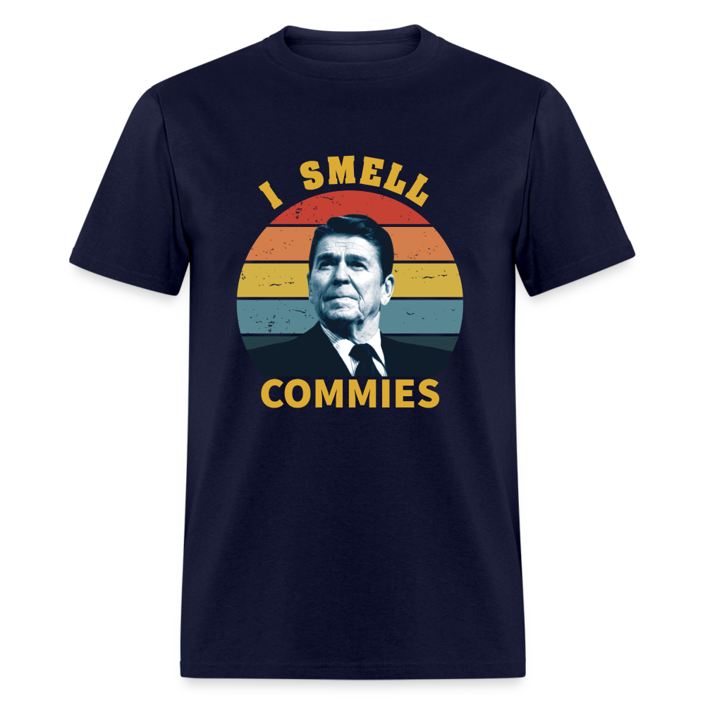 I Smell Commies Classic T-Shirt - navy