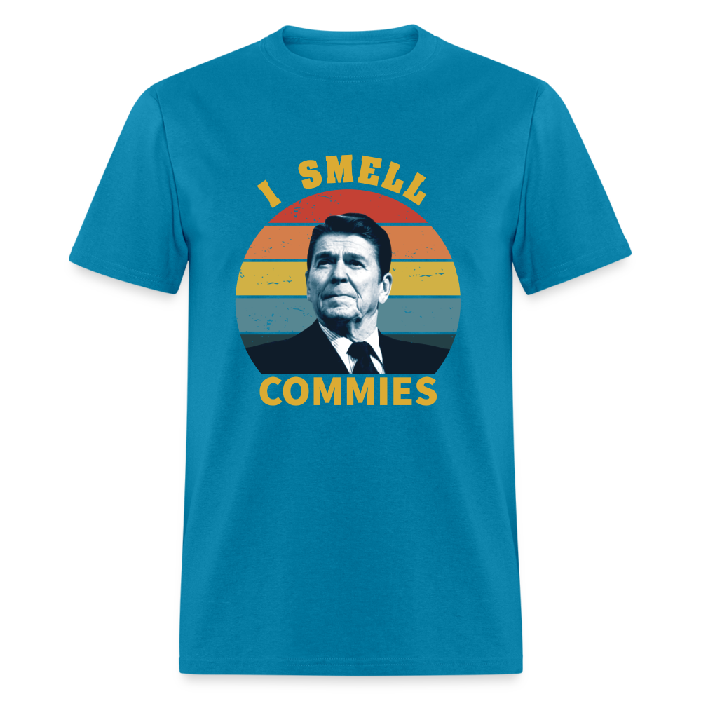 I Smell Commies Classic T-Shirt - turquoise