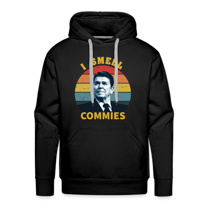 I Smell Commies Men’s Premium Hoodie - black