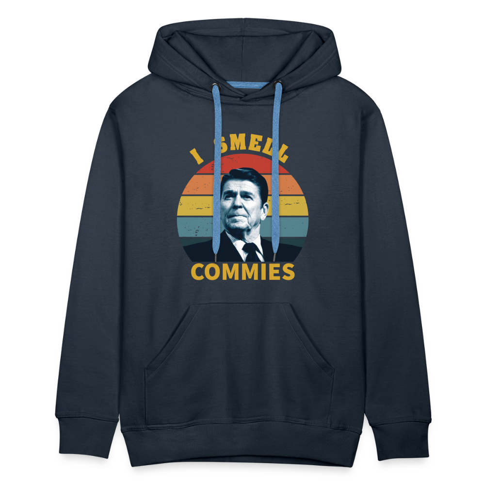 I Smell Commies Men’s Premium Hoodie - navy