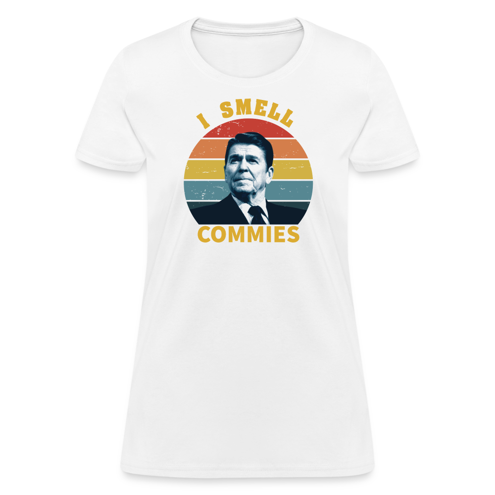 I Smell Commies Women's T-Shirt - white