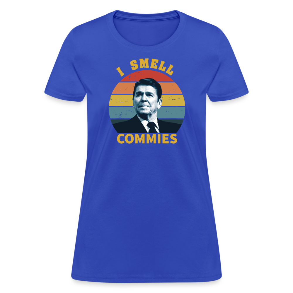 I Smell Commies Women's T-Shirt - royal blue