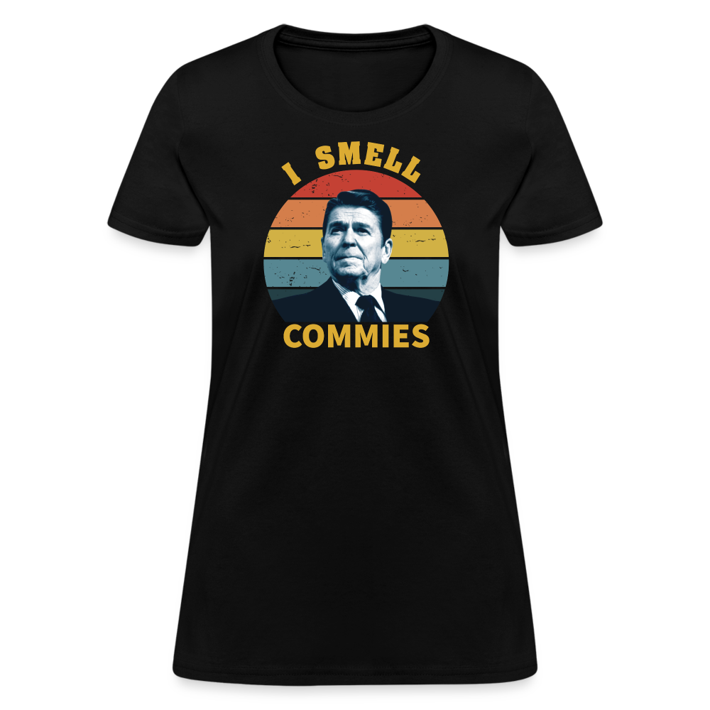 I Smell Commies Women's T-Shirt - black