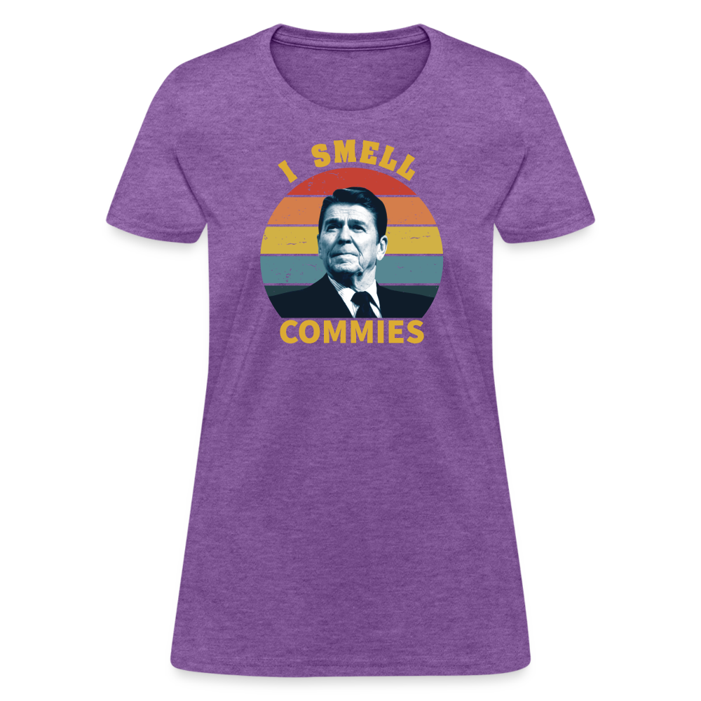 I Smell Commies Women's T-Shirt - purple heather