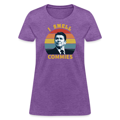 I Smell Commies Women's T-Shirt - purple heather