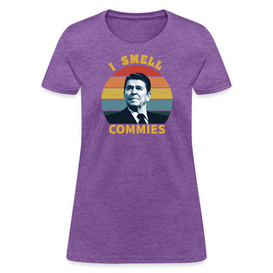 I Smell Commies Women's T-Shirt - purple heather