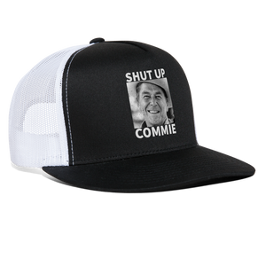 Shut Up Commie Trucker Hat - black/white