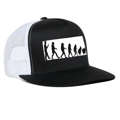 Evolution to Sheep Trucker Hat - black/white