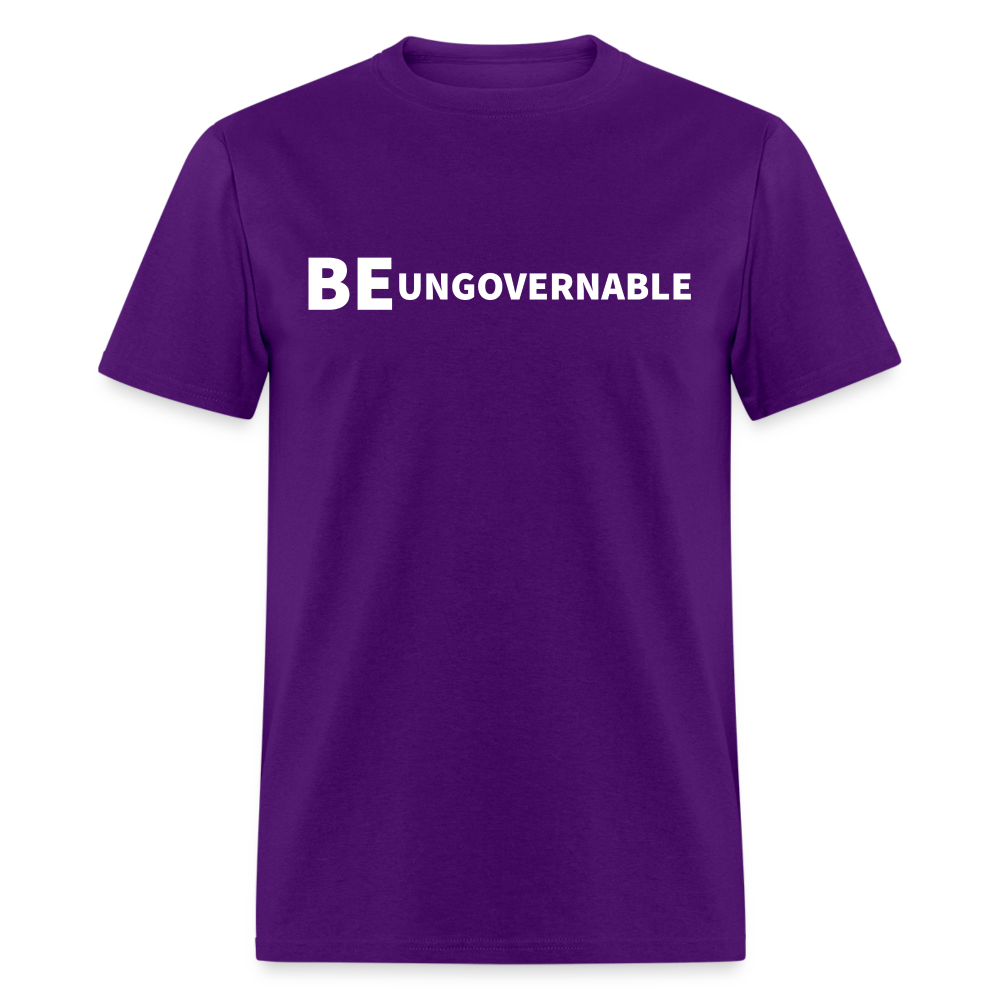 BE UNGOVERNABLE Classic T-Shirt - purple