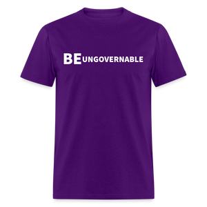 BE UNGOVERNABLE Classic T-Shirt - purple