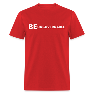 BE UNGOVERNABLE Classic T-Shirt - red