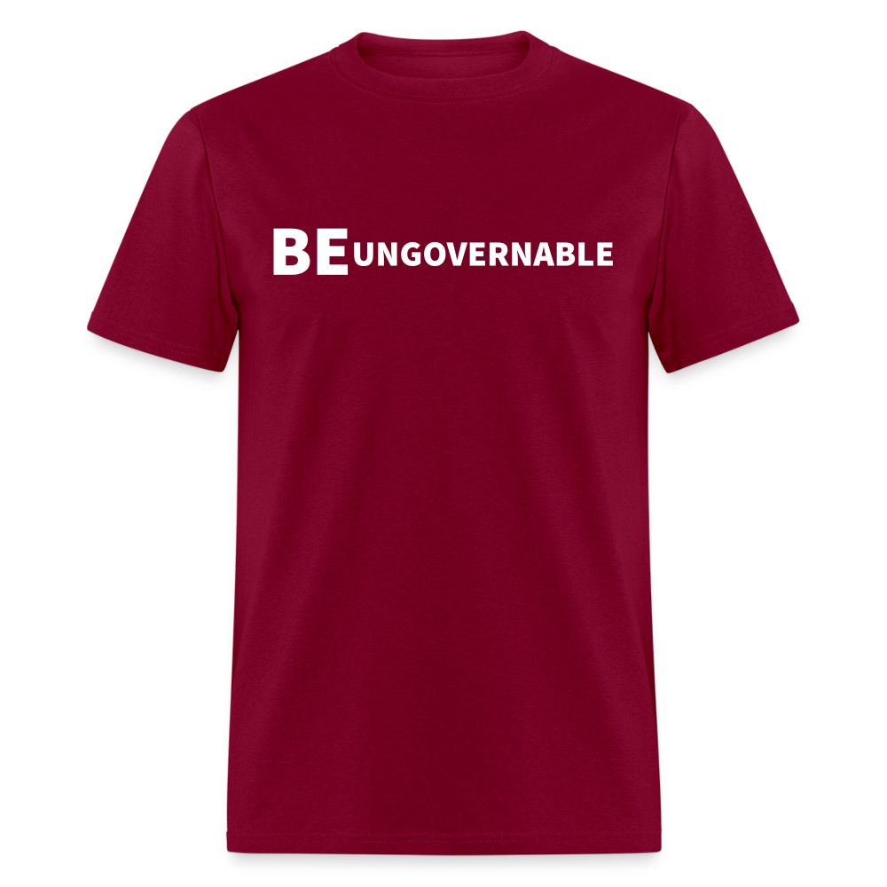 BE UNGOVERNABLE Classic T-Shirt - burgundy