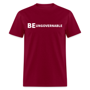 BE UNGOVERNABLE Classic T-Shirt - burgundy