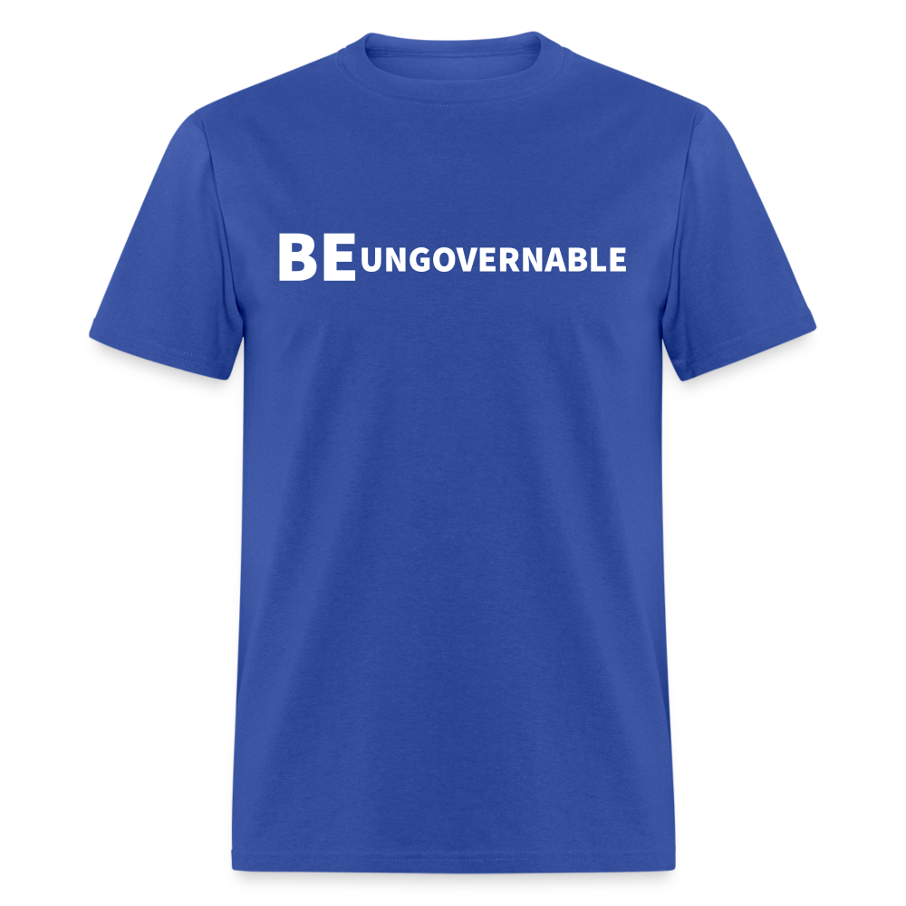 BE UNGOVERNABLE Classic T-Shirt - royal blue