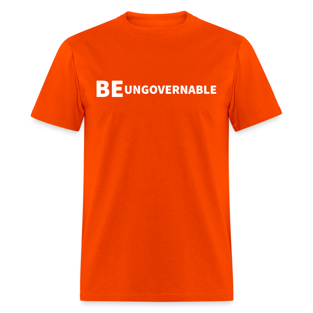 BE UNGOVERNABLE Classic T-Shirt - orange