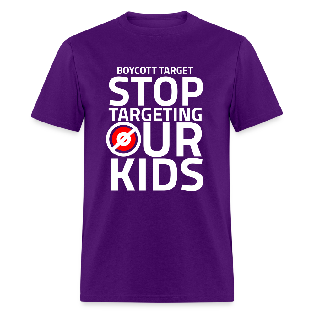 Boycott Target - Stop Targeting Our Kids - Classic T-Shirt - purple