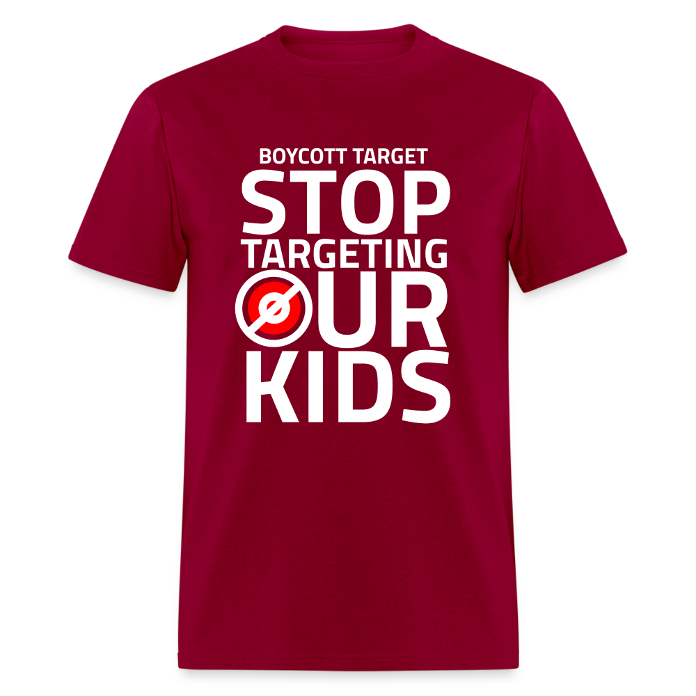 Boycott Target - Stop Targeting Our Kids - Classic T-Shirt - dark red