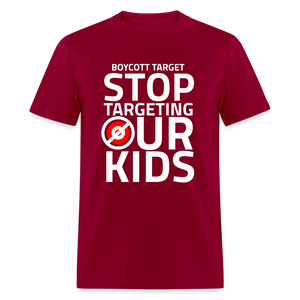 Boycott Target - Stop Targeting Our Kids - Classic T-Shirt - dark red