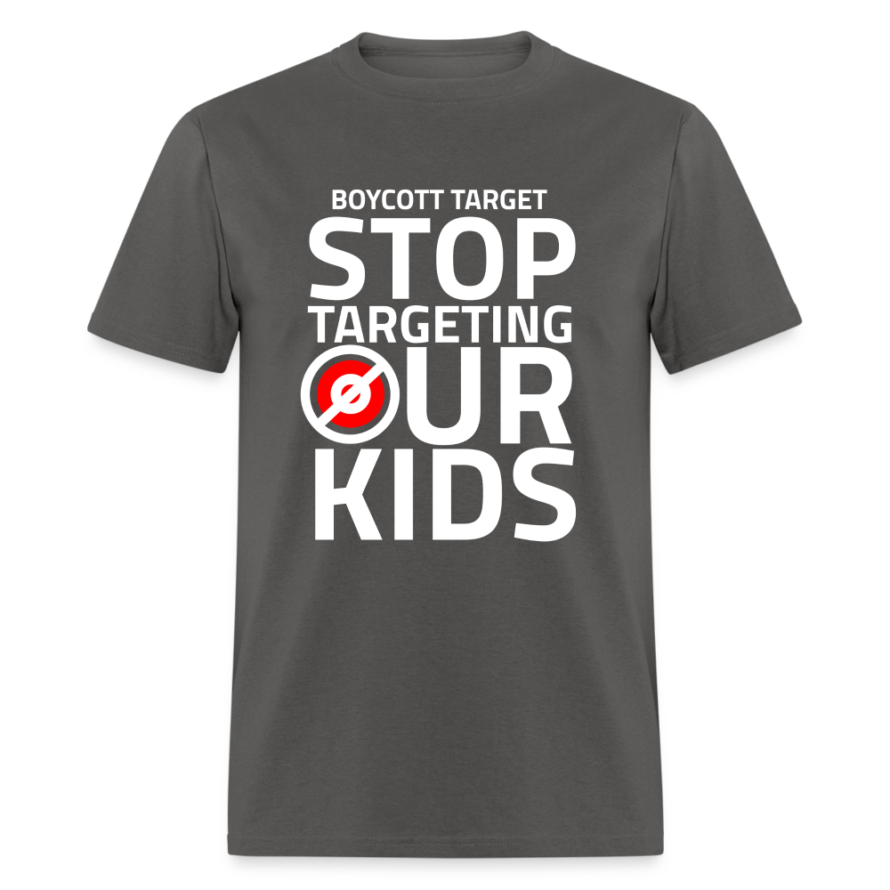 Boycott Target - Stop Targeting Our Kids - Classic T-Shirt - charcoal