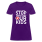 Boycott Target - Stop Targeting Our Kids Women's T-Shirt - purple