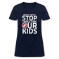 Boycott Target - Stop Targeting Our Kids Women's T-Shirt - navy