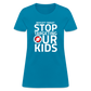 Boycott Target - Stop Targeting Our Kids Women's T-Shirt - turquoise