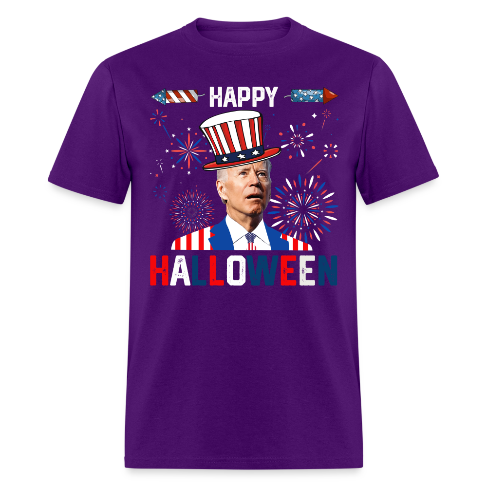 Joe Biden Funny 4th Of July Classic T-Shirt - purple