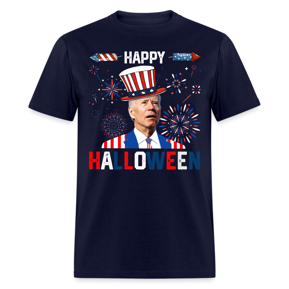 Joe Biden Funny 4th Of July Classic T-Shirt - navy