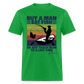 Buy A Man Eat Fish He Day Teach Man To A Life Time - Joe Biden - Funny Classic T-Shirt - bright green