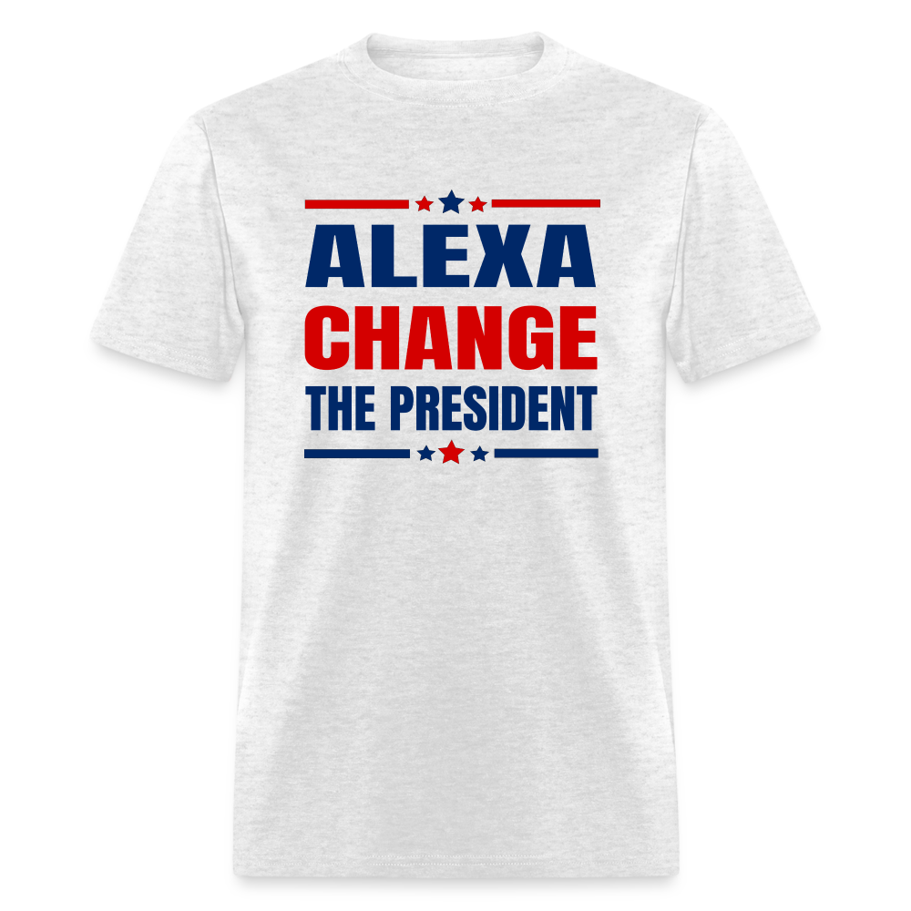 Alexa Change The President Classic T-Shirt - light heather gray