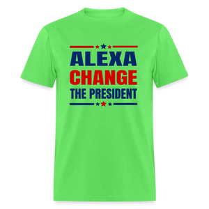 Alexa Change The President Classic T-Shirt - kiwi