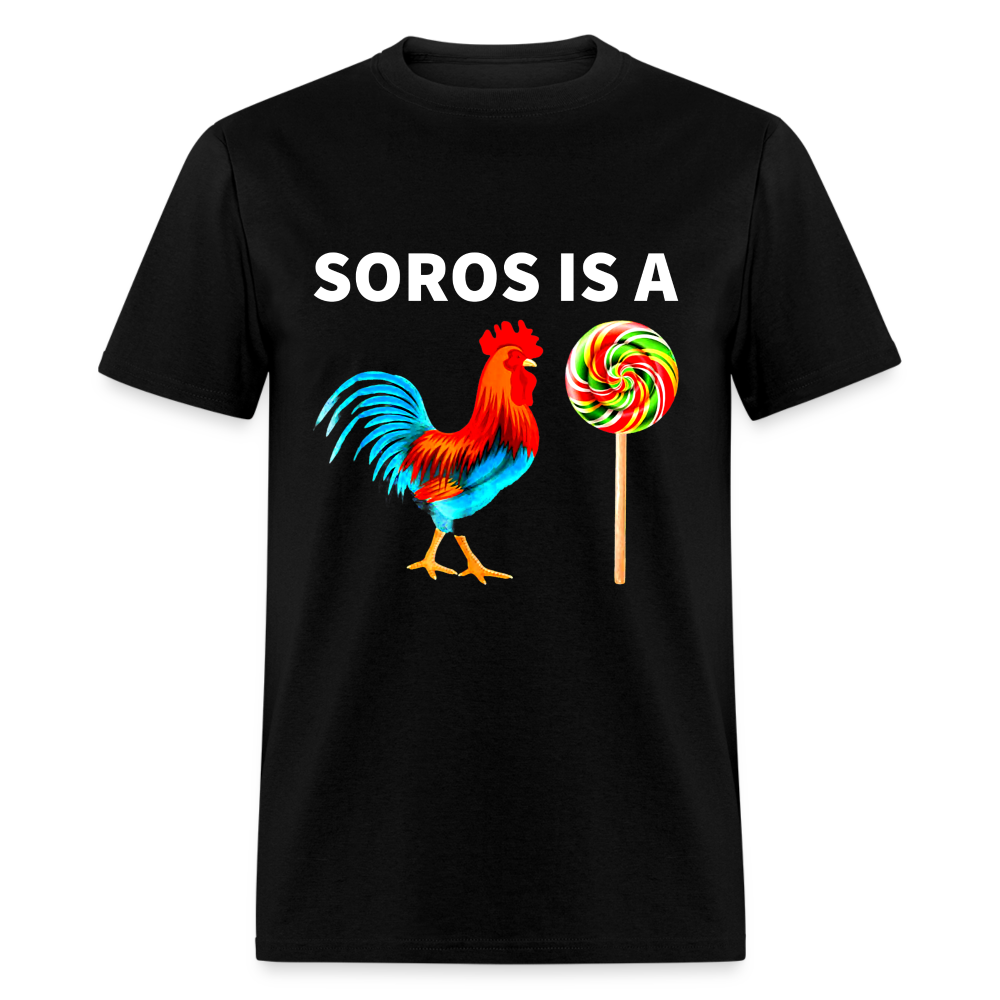 Soros is a sucker Funny Classic T-Shirt - black