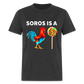 Soros is a sucker Funny Classic T-Shirt - heather black