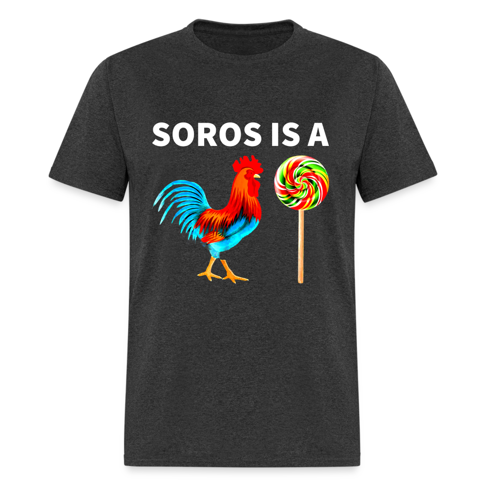 Soros is a sucker Funny Classic T-Shirt - heather black