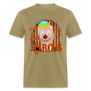 Elect a Clown, Expect a Circus Biden Classic T-Shirt - khaki