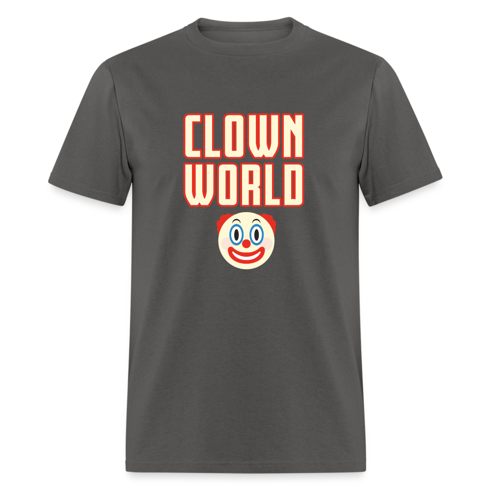 Clown World Classic T-Shirt - charcoal