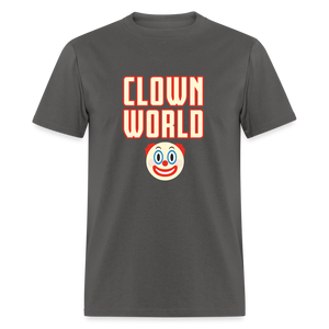 Clown World Classic T-Shirt - charcoal