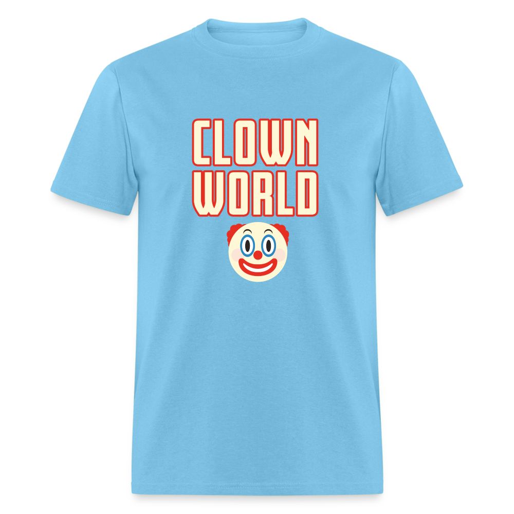 Clown World Classic T-Shirt - aquatic blue