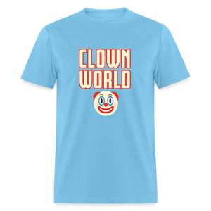 Clown World Classic T-Shirt - aquatic blue