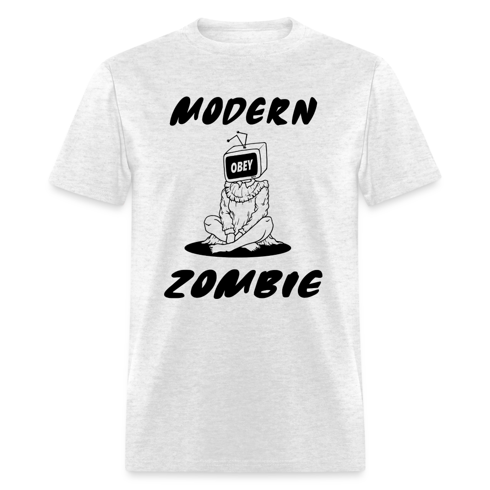 Modern Zombie OBEY TV Classic T-Shirt - light heather gray