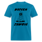 Modern Zombie OBEY TV Classic T-Shirt - turquoise