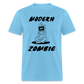 Modern Zombie OBEY TV Classic T-Shirt - aquatic blue