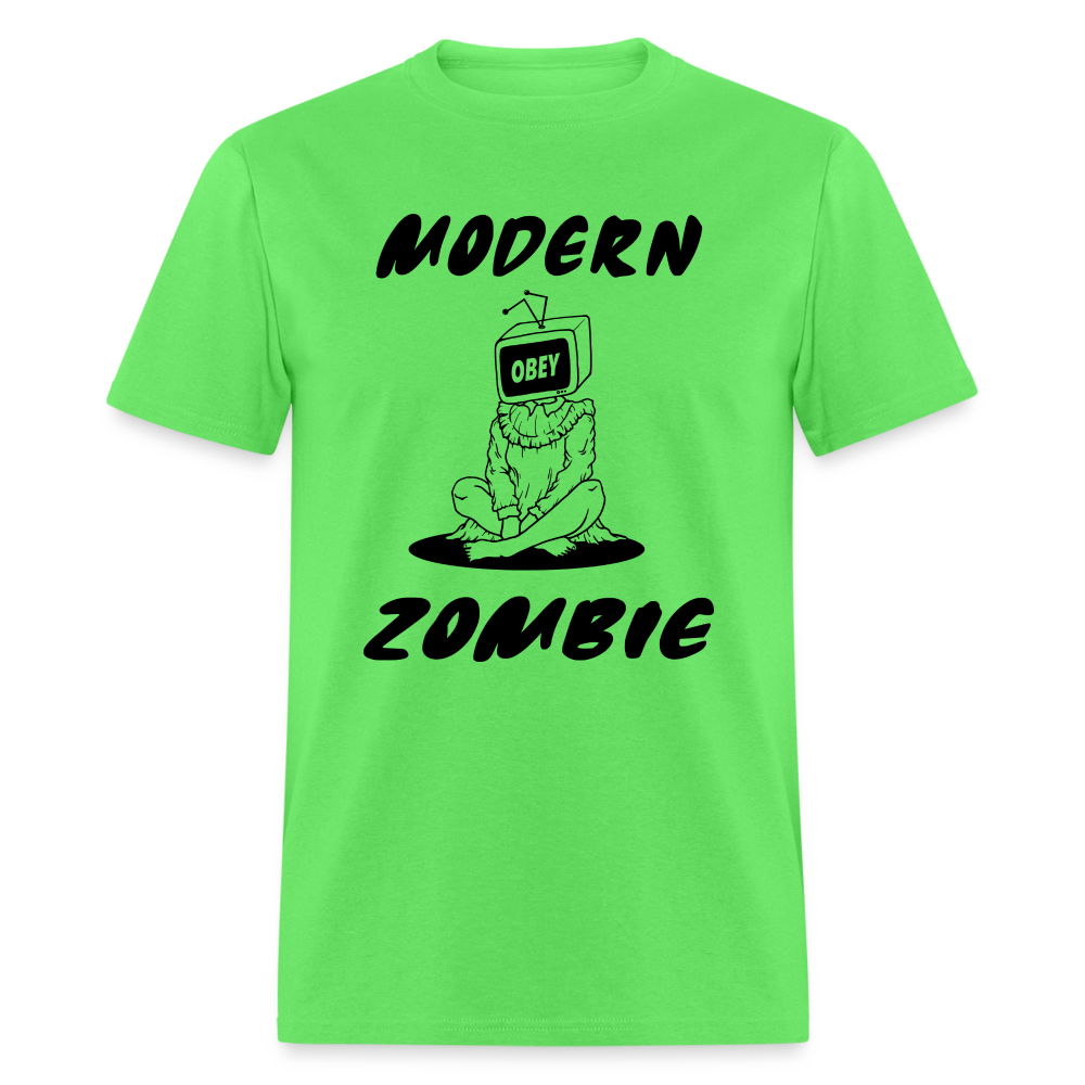 Modern Zombie OBEY TV Classic T-Shirt - kiwi